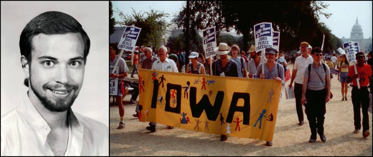“Portrait of the activist as a young man,” 1983